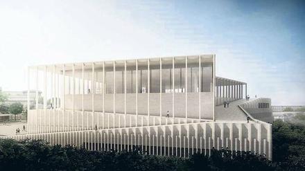 So soll das Museum der „Revolution der Würde“ in Kiew aussehen. 