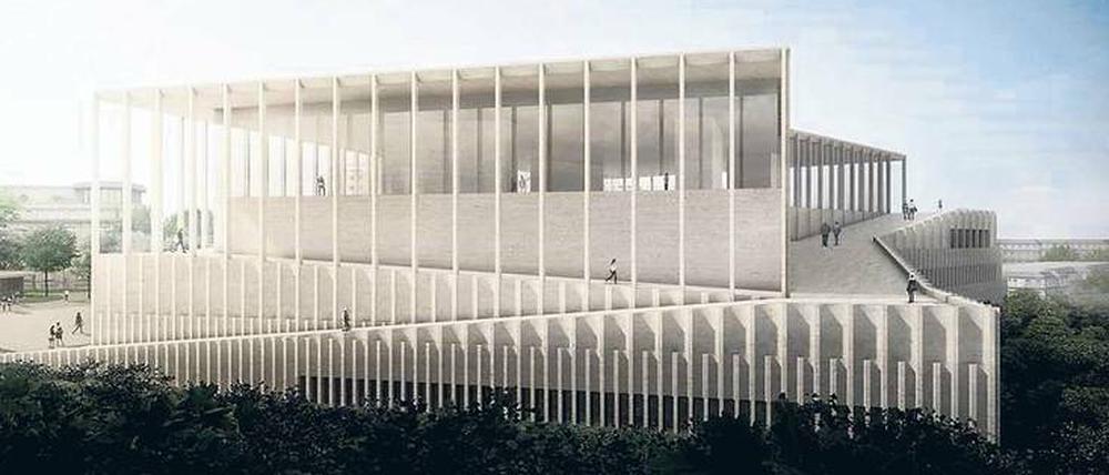 So soll das Museum der „Revolution der Würde“ in Kiew aussehen.