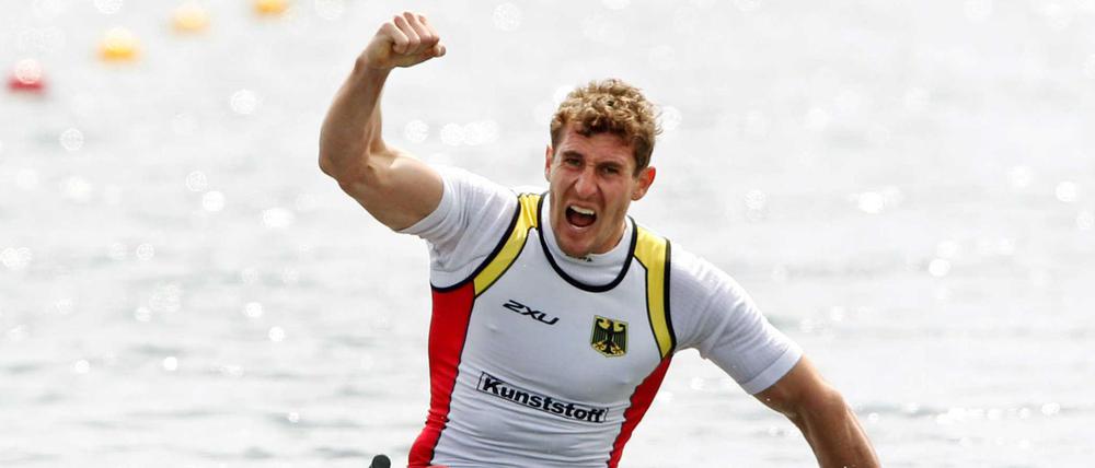 Verpuffte Freude: Kanut Sebastian Brendel, hier nach einem Sieg über 1000 Meter im C1 in Duisburg, ist wütend über das Vorgehen seines Verbands.