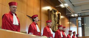 Der Erste Senat des Bundesverfassungsgerichts