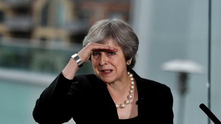 Keine Lösung in Sicht: Die Vorschläge der britischen Premierministerin Theresa May für die Gestaltung des Brexit stoßen in Brüssel auf große Skepsis. 
