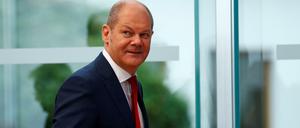 Olaf Scholz, Vize-Kanzler und SPD-Mann, wovon man derzeit aber nicht viel merkt. 