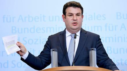 Hubertus Heil (SPD), Bundesminister für Arbeit und Soziales