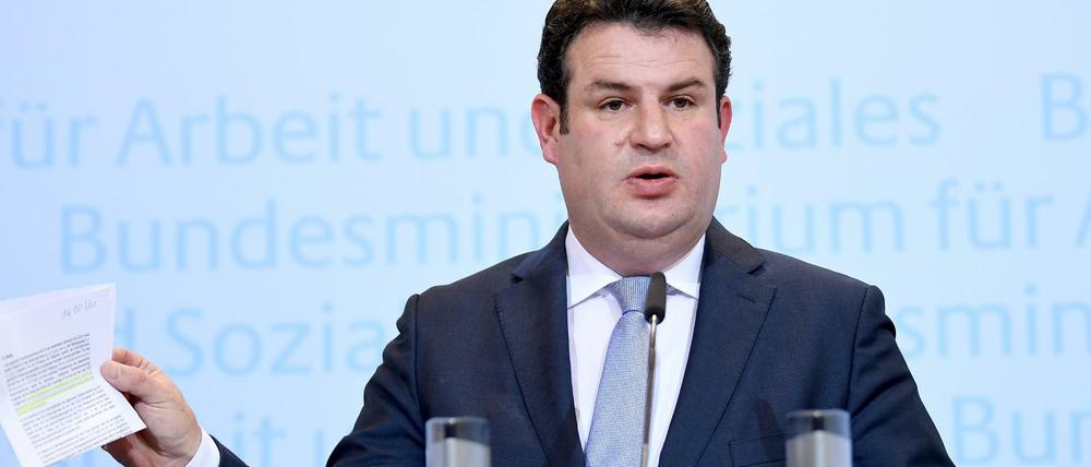 Hubertus Heil (SPD), Bundesminister für Arbeit und Soziales
