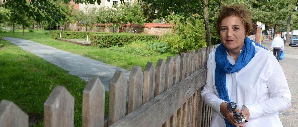 Sängerin Katharina Franck mag die ruhigen Ecken der Stadt. 