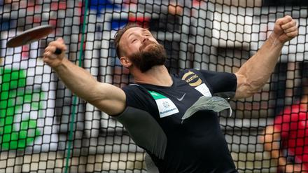 Robert Harting in Aktion.