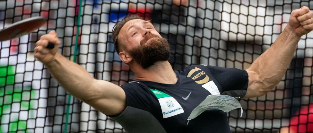 Robert Harting in Aktion.