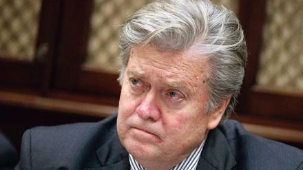 Der ehemalige Chefstratege des aktuellen US-Präsidenten Donald Trump, Steve Bannon.