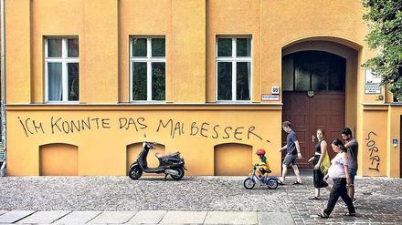 Eingeständnis und Entschuldigung.