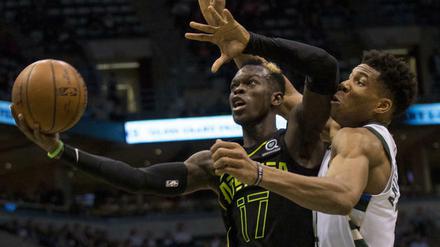 Bekommt seinen Wunsch erfüllt: Dennis Schröder darf Atlanta verlassen.