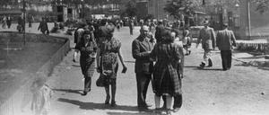 Das Düppel Center. Dieses war das größte DP-Camp in Berlin.
