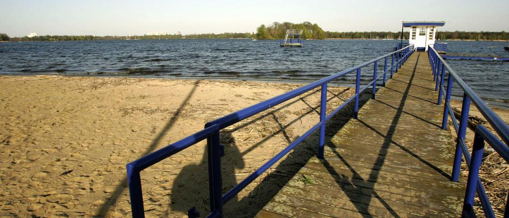 Das Strandbad Tegel, hier aufgenommen im Jahr 2005.