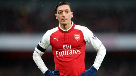 Frostig. Mesut Özil musste zuletzt viel Gegenwind verkraften.