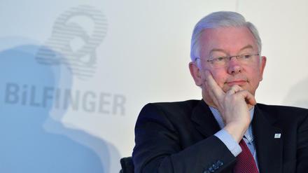 Der damalige Vorstandsvorsitzende des Bau- und Dienstleistungskonzerns Bilfinger Berger, Roland Koch.