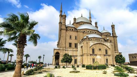 Die Muhammad-Ali-Moschee, Wahrzeichen von Kairo.