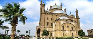 Die Muhammad-Ali-Moschee, Wahrzeichen von Kairo.