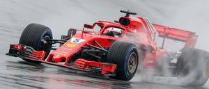 Sebastian Vettel legte im Qualifying eine starke Schlussrunde hin.