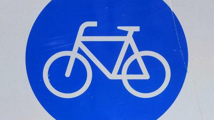 Fahrradstraßenschild.