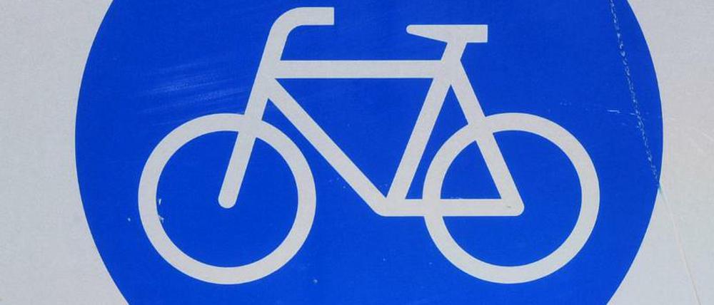 Fahrradstraßenschild.