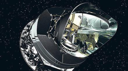 Jugendforscher: Der Satellit Planck schaffte es, sehr weit in die Vergangenheit des Universums zurückzublicken. 