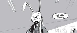 Riesige Verantwortung. Die Hauptfigur in einer Szene aus dem Buch.