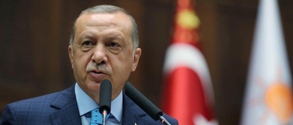Der türkische Staatspräsident Recep Tayyip Erdogan.
