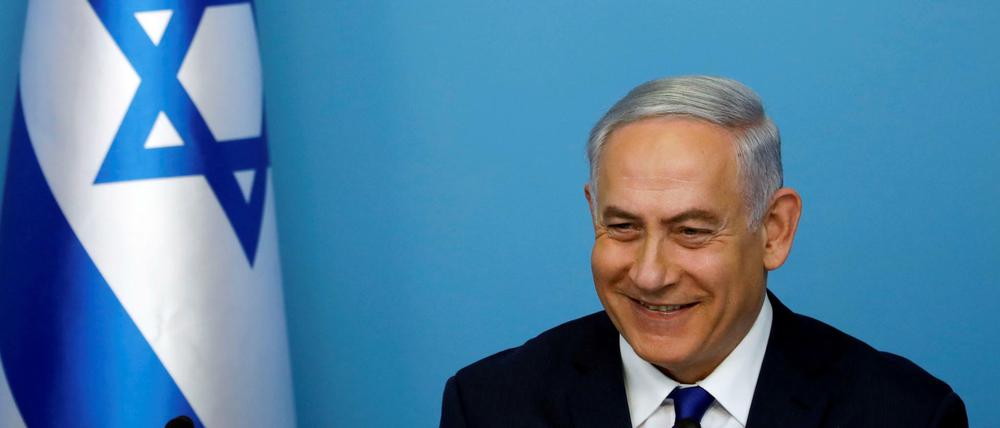 Israels Premierminister Benjamin Netanjahu sieht sich auf den Spuren von Theodor Herzl.