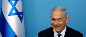 Israels Premierminister Benjamin Netanjahu sieht sich auf den Spuren von Theodor Herzl.