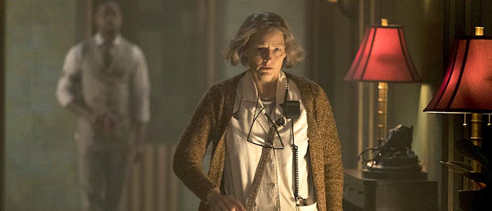 Jodie Foster als Schwester in "Hotel Artemis"
