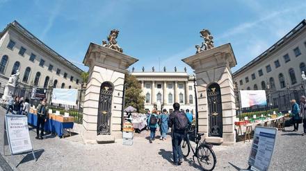 Die Humboldt-Universität.