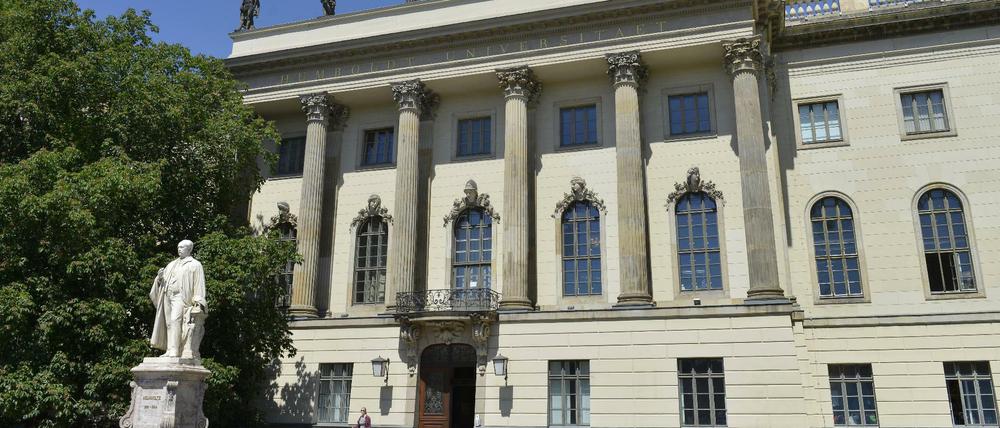 Die Humboldt-Universität.
