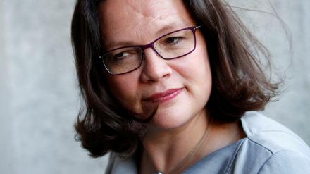 SPD-Chefin Andrea Nahles.