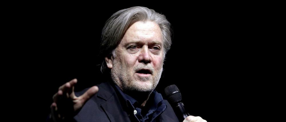Donald Trumps ehemaliger Chefstratege Steve Bannon.