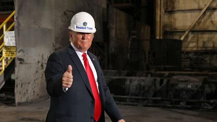 Donald Trump: In seiner Welt sieht immer alles ganz gut aus. 