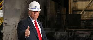 Donald Trump: In seiner Welt sieht immer alles ganz gut aus. 