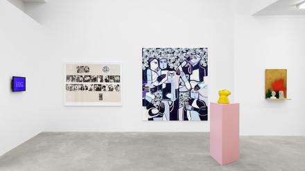 Installationsansicht von "Nothing Will Be As Before" in der Galerie Tanya Leighton.