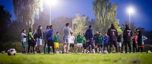 In den unteren Ligen geht es mitunter rau zu.