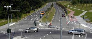 Anschluss vorhanden. Am Glienicker Weg in Adlershof beginnt die TVO.