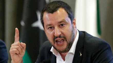 Macht Politik mit populistischen Parolen und Entscheidungen: Italiens Innenminister Matteo Salvini.