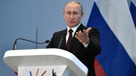 Präsident Wladimir Putin. 