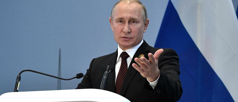 Präsident Wladimir Putin. 