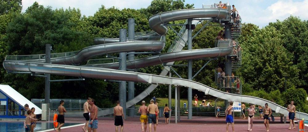 Im Sommerbad Pankow ist das Schwimmen wieder wie gewohnt möglich