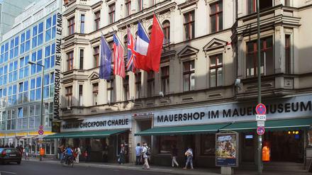 Das privat geführte Mauermuseum Haus am Checkpoint Charlie. (Bild von 2012)