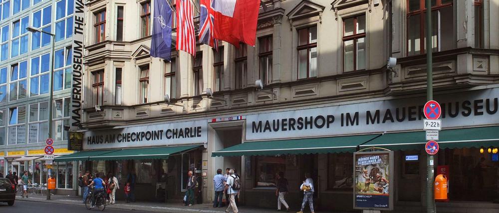 Das privat geführte Mauermuseum Haus am Checkpoint Charlie. (Bild von 2012)