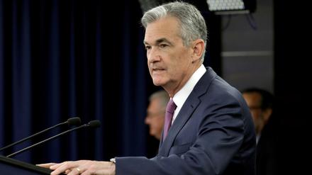 Nicht ganz überzeugt: Jerome Powell, Chef der US-Notenbank (Fed). 