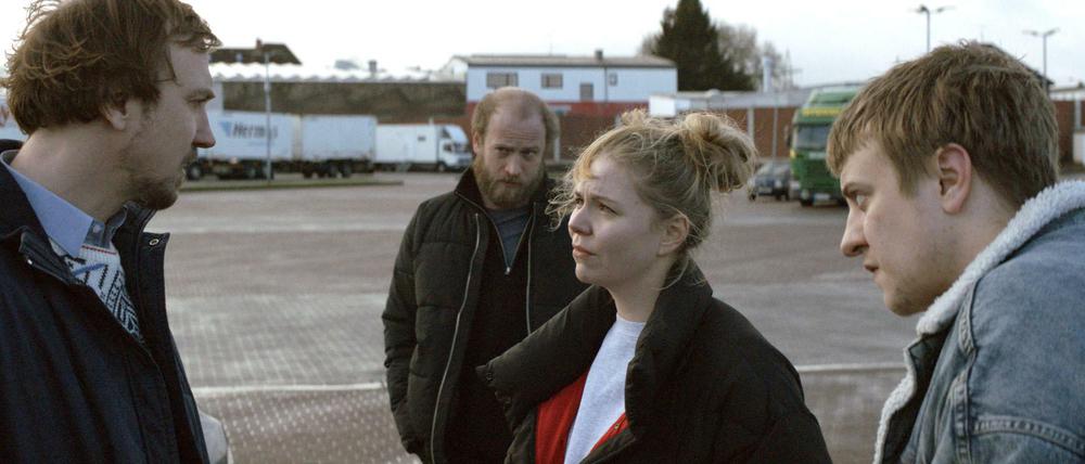 Szene aus "Wintermärchen". Der von Jan Bonny inszenierte Film um junge Rechtsextreme wird im Wettbewerb des 71. Internationalen Filmfestivals von Locarno seine Weltpremiere feiern. 