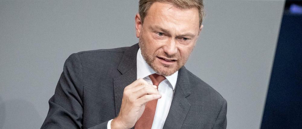 FDP-Chef Christian Lindner.