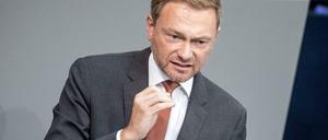 FDP-Chef Christian Lindner.