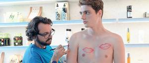 In Zalandos neuem Kosmetikladen gibt es auch einen Make-Up-Service - den in Bild aber nur zur Eröffnungsfeier. 