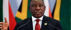 Cyril Ramaphosa (65) ist seit Mitte Februar südafrikanischer Präsident.